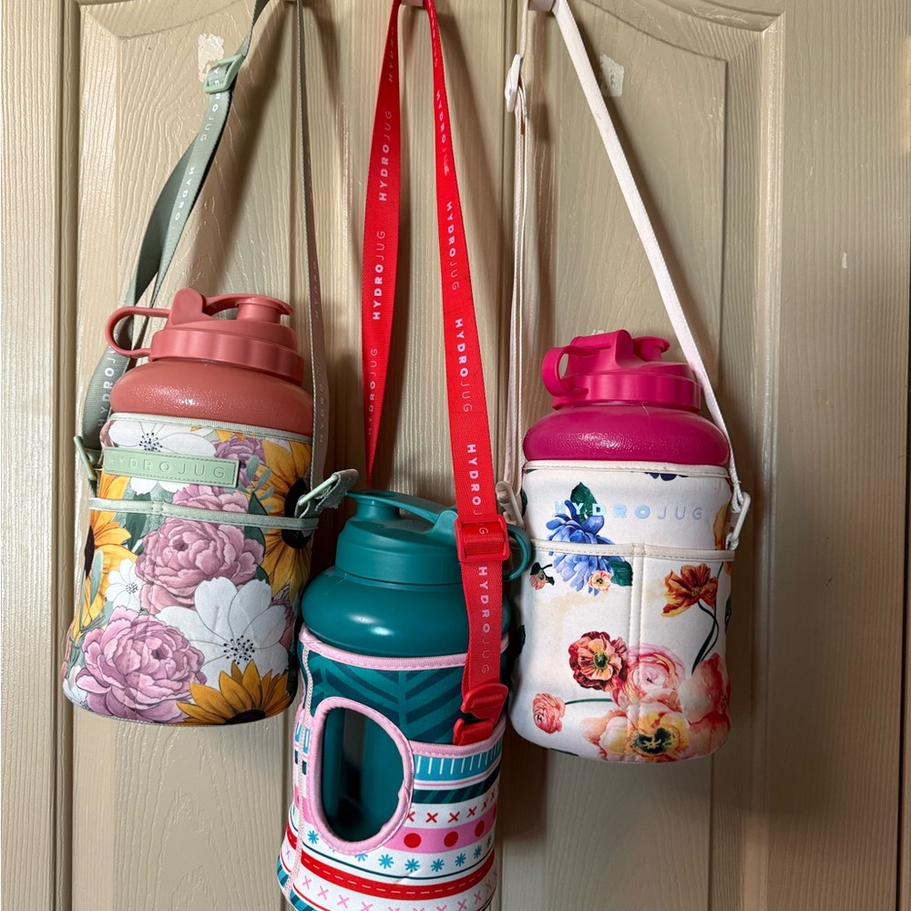 HydroJug Floral and Patterned Water Bottles